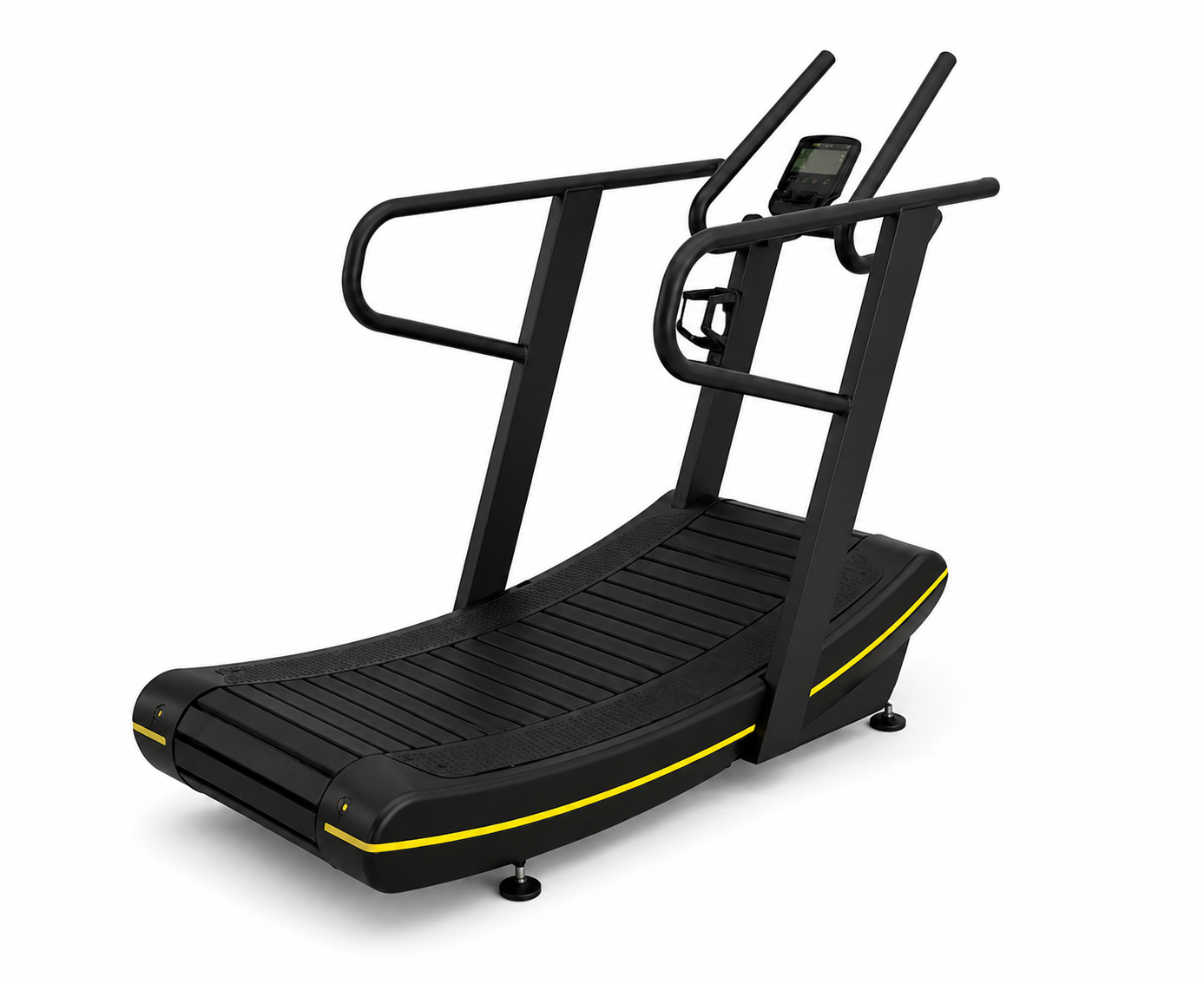 FireFit CurveX Manual Treadmill | Non-Motorized Curved Running Machine | Commercial Cardio Trainer | Gym & Home Fitness Equipment